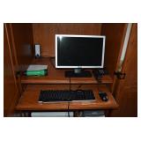 Computer, Monitor, Keyboard, & Mouse