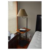 Floor Lamp with Table & Stand