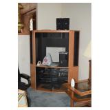 Electronics & Shelving Unit