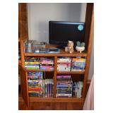 Flat Screen TV, VHS Tapes, & CD