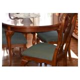 Lexington Dining Room Table, Chairs, Home Decor