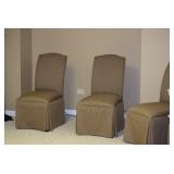 Fabric Covered Dining Chairs