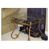 Glass Side Table