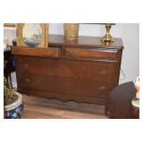Vintage Dresser & Art
