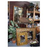 Bakers Rack, Mirrors, & Home Decor