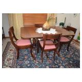 Vintage Dining Room with Chairs, Home Decor