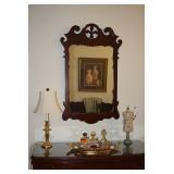 Mirror, Lamp, Home Decor