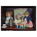 Collectible Dolls, Vintage Pitcher/Bowl