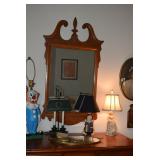 Vintage Lamps, Mirror