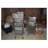 Elfa Freestanding Drawers on Wheels