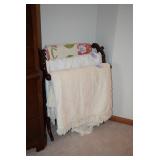 Quilt Rack & Blankets