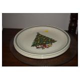 Sabin Christmas Plates