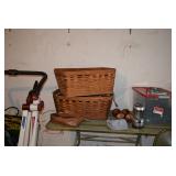 Baskets, Purse, Hand Weights, & Lantern