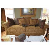 Sofa w Decorative Pillows