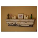 Wooden Shelf and Décor