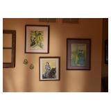 Framed Vintage Posters