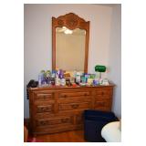 Dresser, Mirror, Personal Items