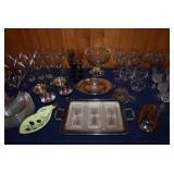 Stemware, Silver Serveware