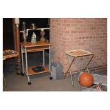 Cart, Hurricane Lamps