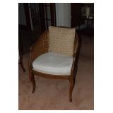 Cane Back Armchair