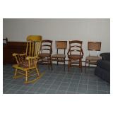 Wooden Rocking Chair, Wood Chairs