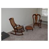 Rocking Chairs, Ottoman