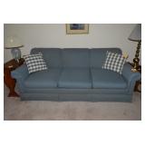 Sofa, Side Tables, Lamps