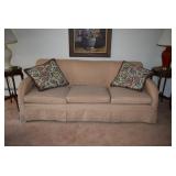 Sofa, Art, Side Tables