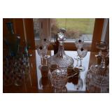 Crystal Decanter & Stemware