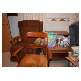 Side Arm Chairs & Side Table