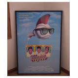 Autographed by Charlie Sheen "Major League" Movie Poster