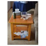 Wooden End Table
