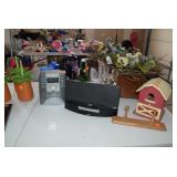 Radios and Bird House