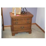 Side Table, Figurine, Lamp