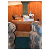 Side Table, Lamp, Freedom Alert System