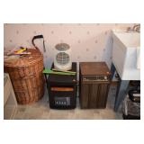 Humidifier, Wicker Laundry Basket, Cane