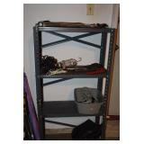 Metal Shelving Unit, Tools