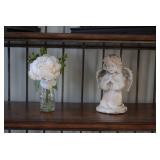 Flower-in-Vase and Figurine