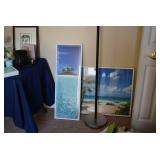 Framed Beach Art