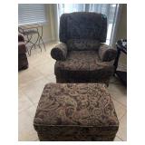 Armed Chair & Ottoman