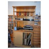 Electronics, Cabinet, Records, & CD