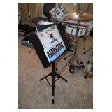 Music Stand & Drum Set
