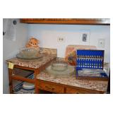 Silverware, Case, & Serving Pieces