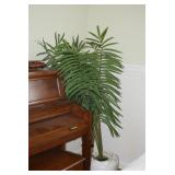 Piano & Artificial Plant