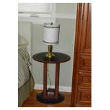 Side Table & Lamp