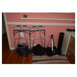 Medical Supplies, Tripod, & Electronics