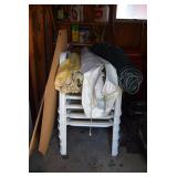 Outside Chairs, Umbrellas, & Rug