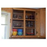 Storage Containers, Coffee Mugs, & Glass Bowl