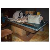 Pool/Ping Pong Table & Linens