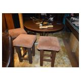 Round Pub Table & Stools